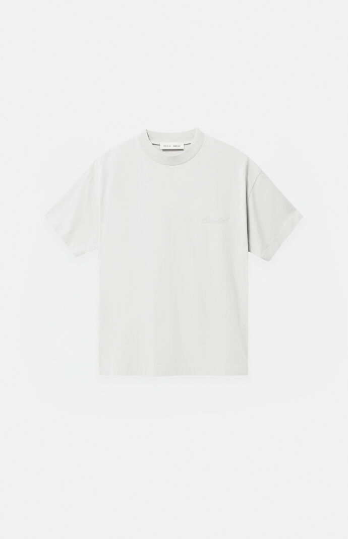 Fear of God Kids Ivory Classic Embroidered Short Sleeve T-Shirt