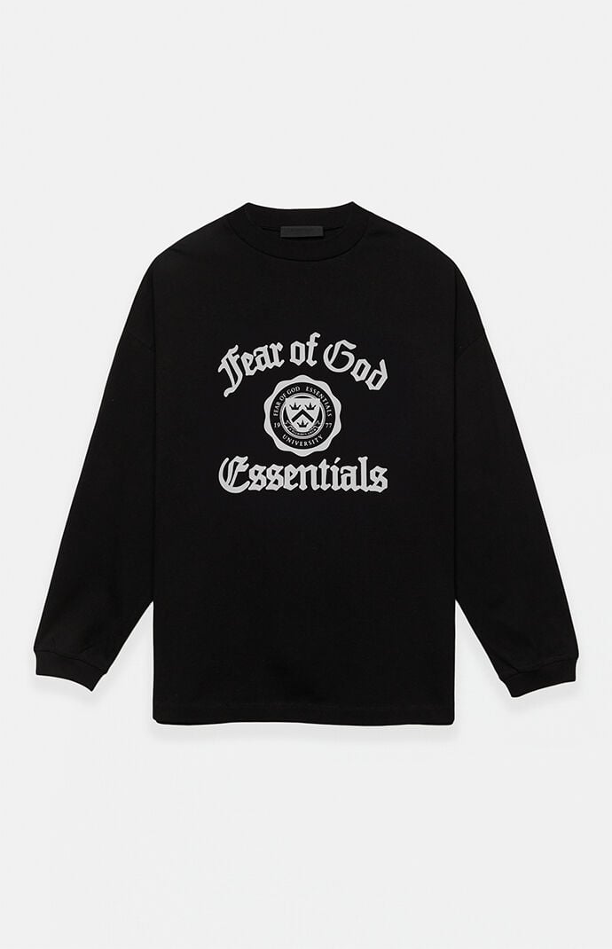 Fear of God Black Heavy Long Sleeve T-Shirt