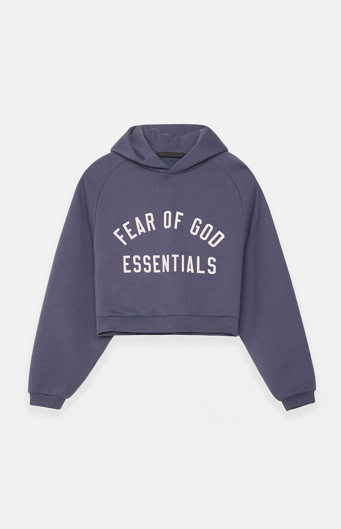 Fear of God Women's Marine Fleece Cropped Hoodie