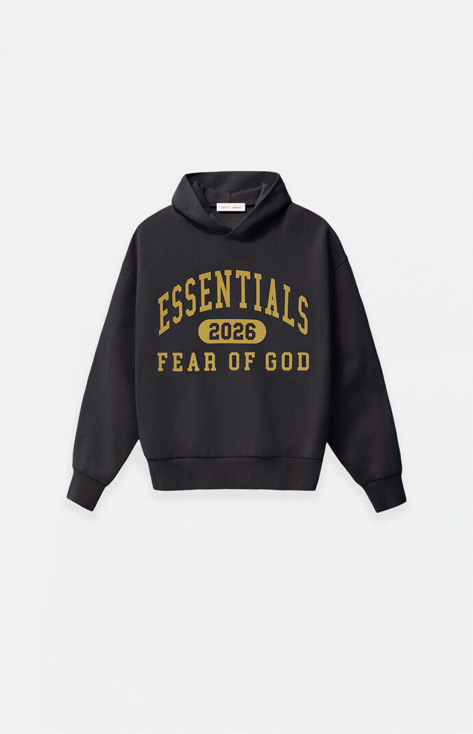 Fear of God Kids Vintage Black Classic Hoodie