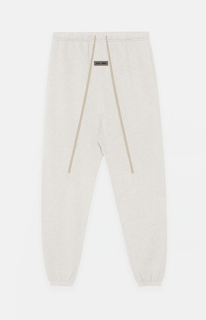Fear of God Heather Oatmeal Classic Fleece Sweatpants
