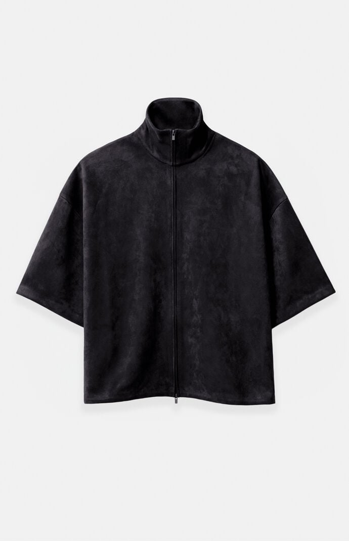 Fear of God Vintage Black High Neck 3/4 Sleeve Jacket