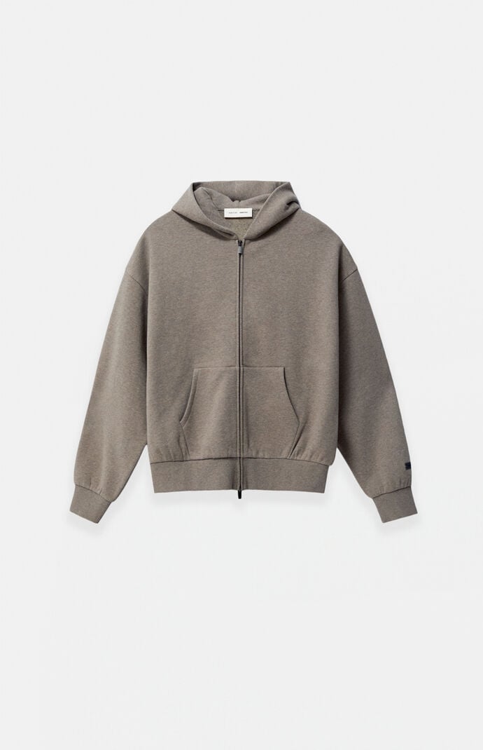 Fear of God Kids Homestead Heather Full Zip Fleece Hoodie