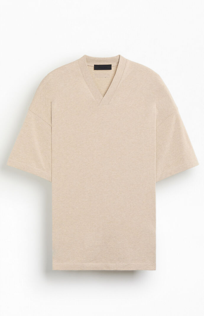 Fear of God Gold Heather V-Neck T-Shirt