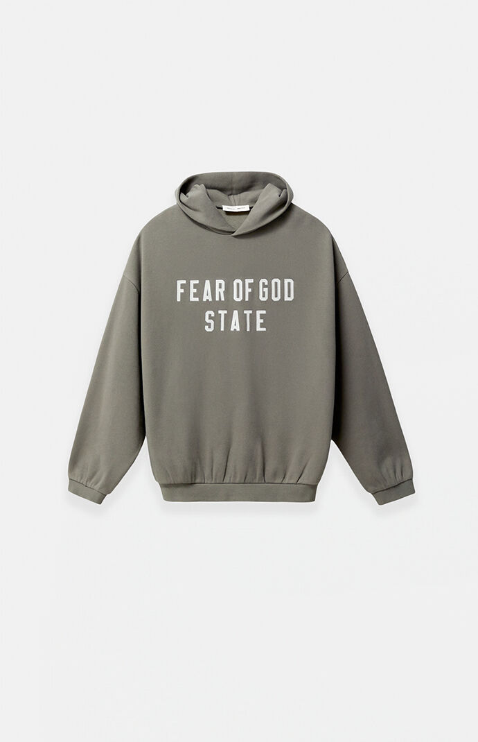 Fear of God Kids Moss '90s Fit Fleece Hoodie