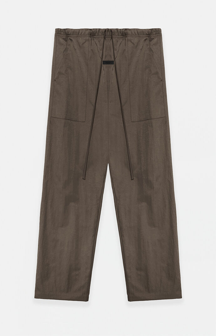 Fear of God Brown Textured Nylon Utility Pants