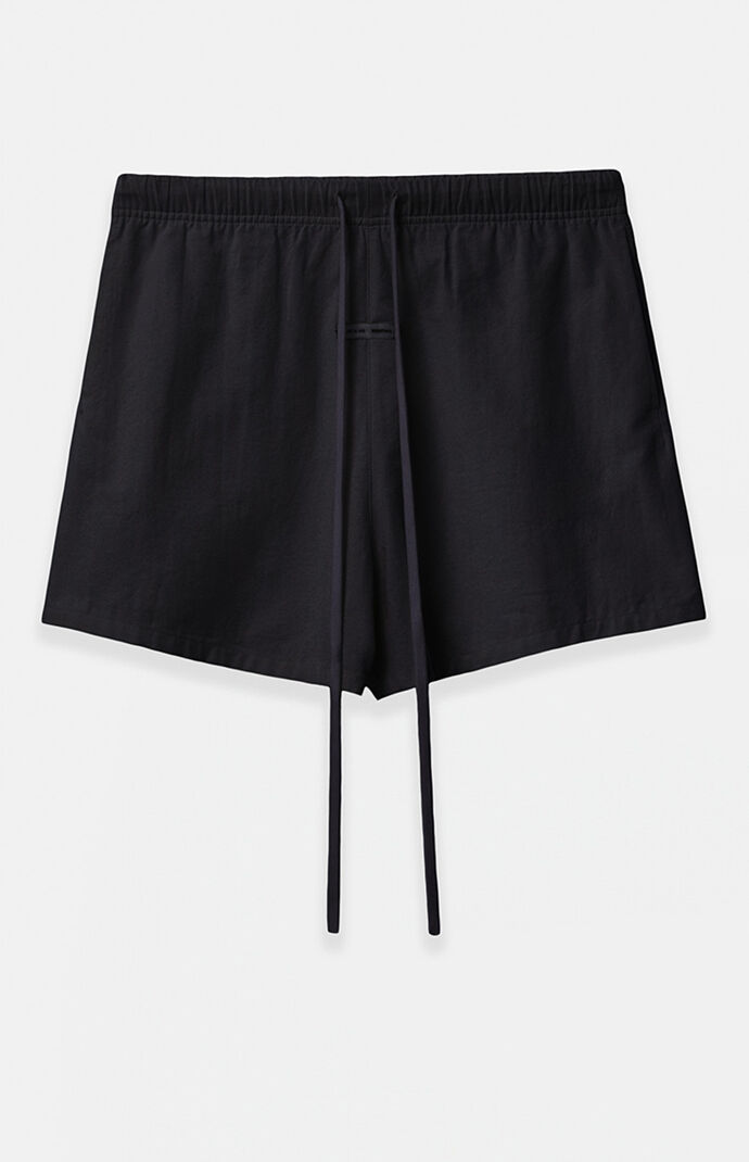 Fear of God Women's Jet Black Lounge Shorts