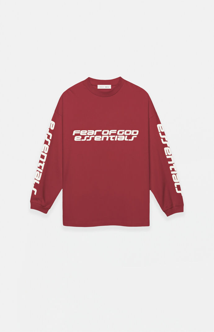 Fear of God Kids Crimson Long Sleeve T-Shirt