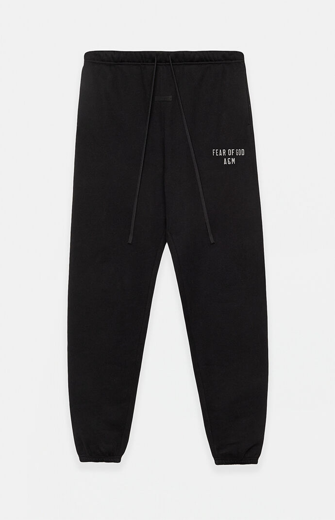Fear of God Black Heavy Fleece Sweatpants