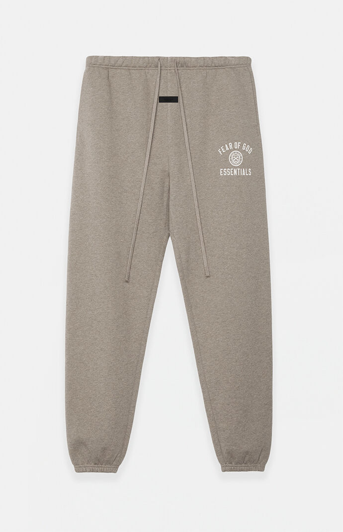 Fear of God Heather Grey University Fleece Sweatpants